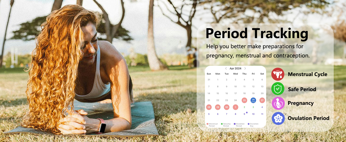 smart watches with period tracking for women
