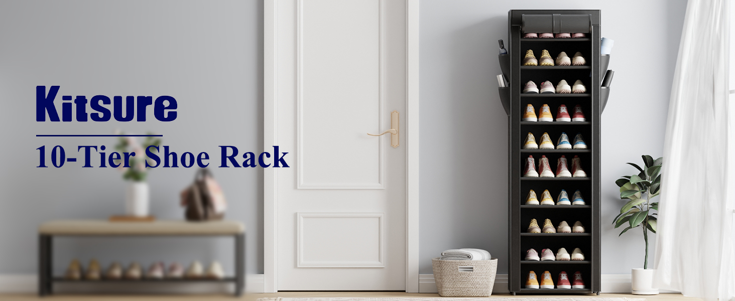 10-Tier Shoe Rack