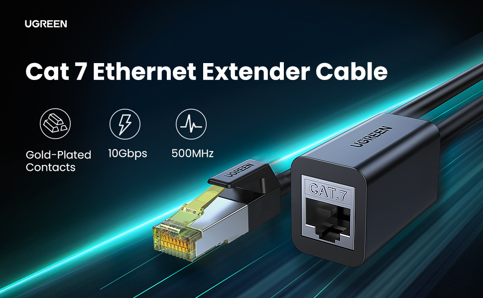 UGREEN Extender Cable 3FT, Cat 7 Extension Network