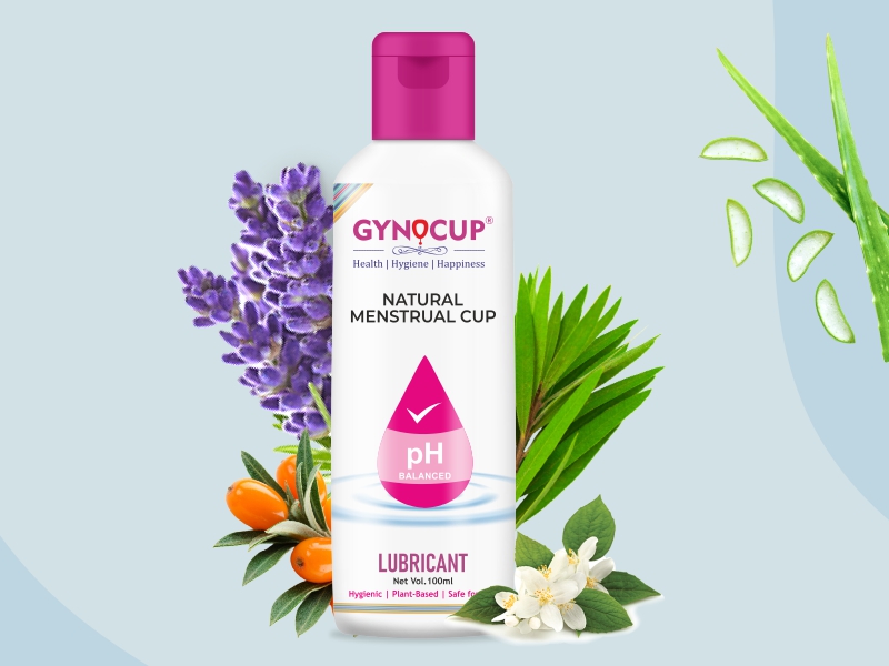 GynoCup Menstrual Cup Lubricant Water based & pH Balanced