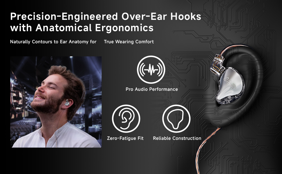 Precision-Engineered Over-Ear Hooks