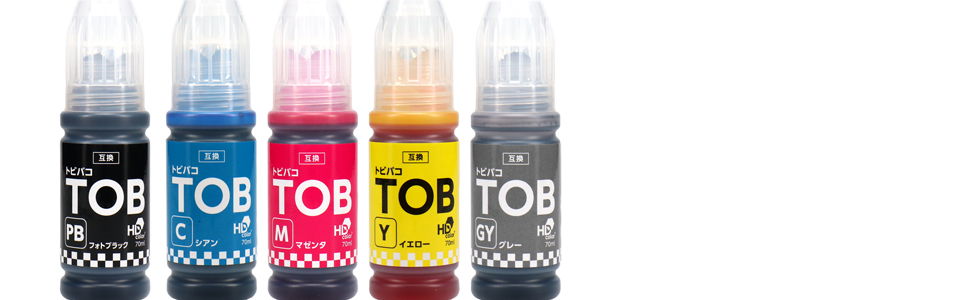 【新品】インク 30ml ボトル×6色 セット トビバコ TOB-6CL エプソン 互換インクボトル 6色セット 互換