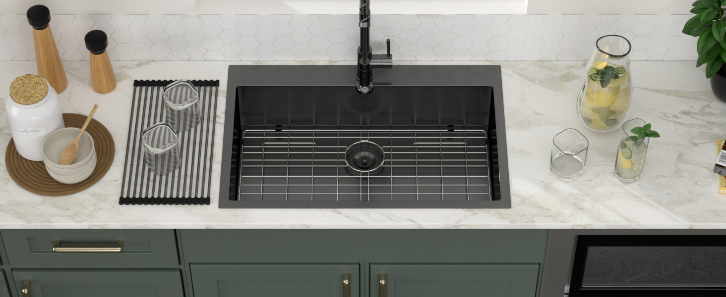 Fregadero de cocina de 33 pulgadas