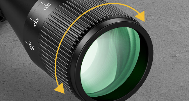 Adjustable Objective Lens - CVLIFE JackalHowl 6-18x50 AO Rifle Scope for Hunting