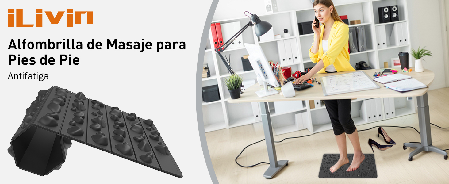 Alfombrilla de Masajeador de Pies Antifatiga