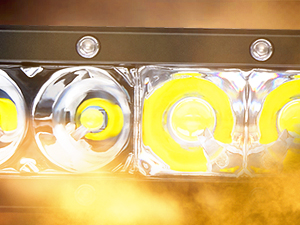 1PC 80W LED light bar and mounting brackets