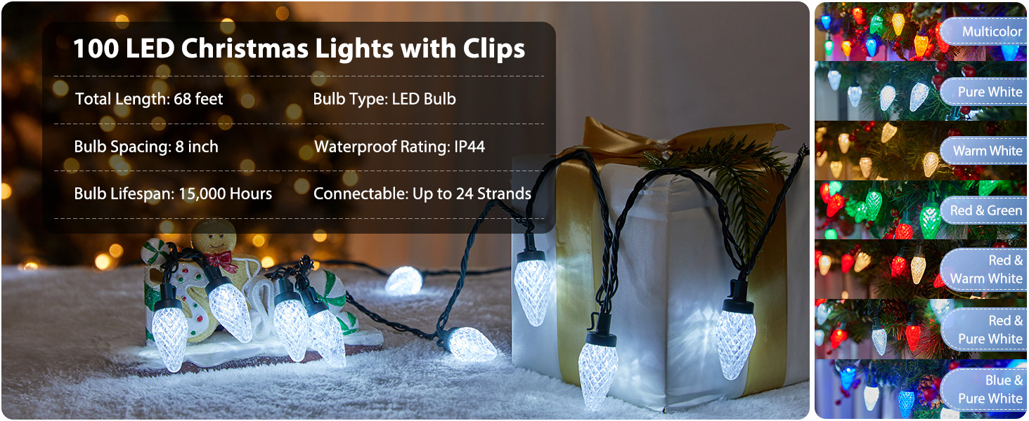 christmas lights outdoor decorations