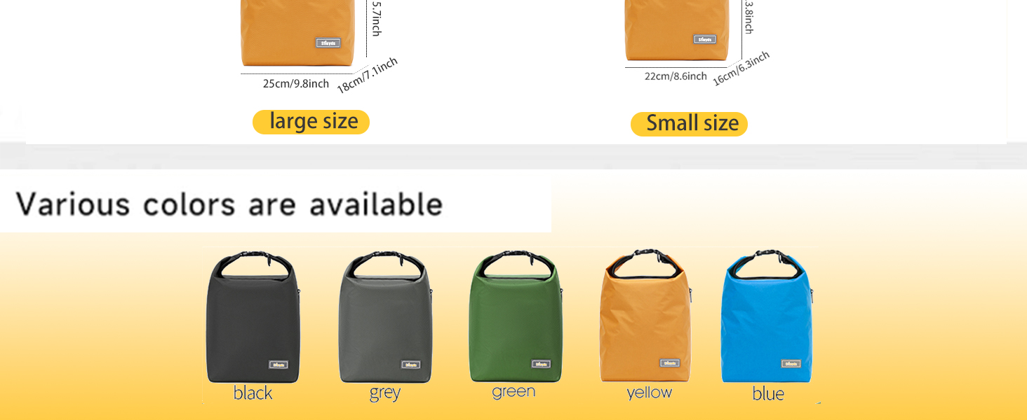 Various colors are available