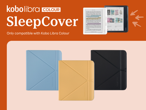 Amazon.com: Kobo Libra Colour SleepCover Case | Black