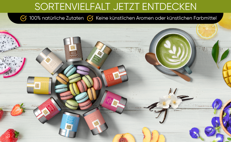 Discover Matcha variety of varieties now
