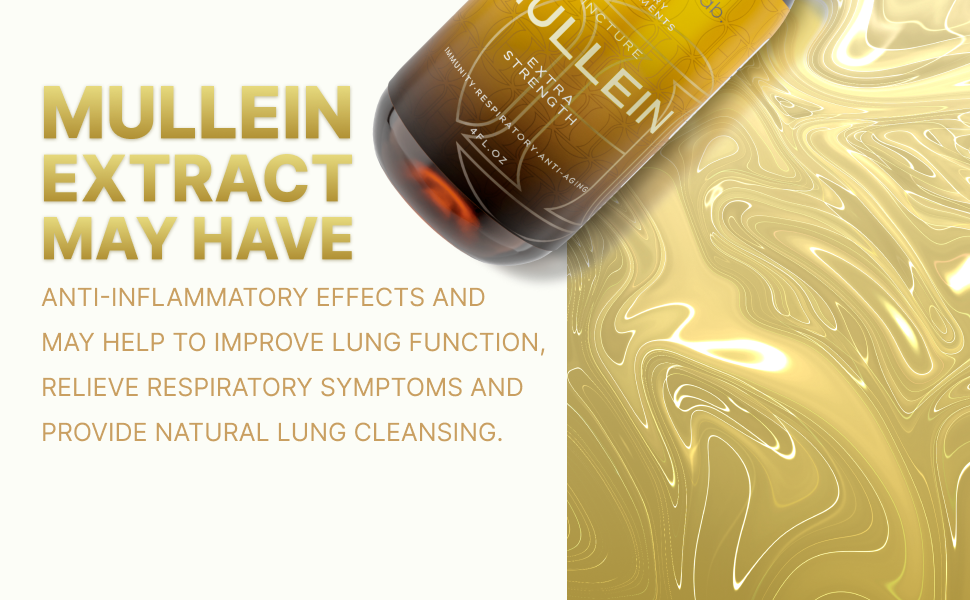 Mullein extract may have