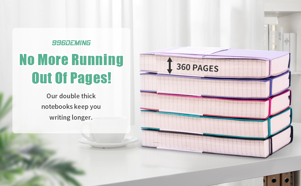360 pages thick journal