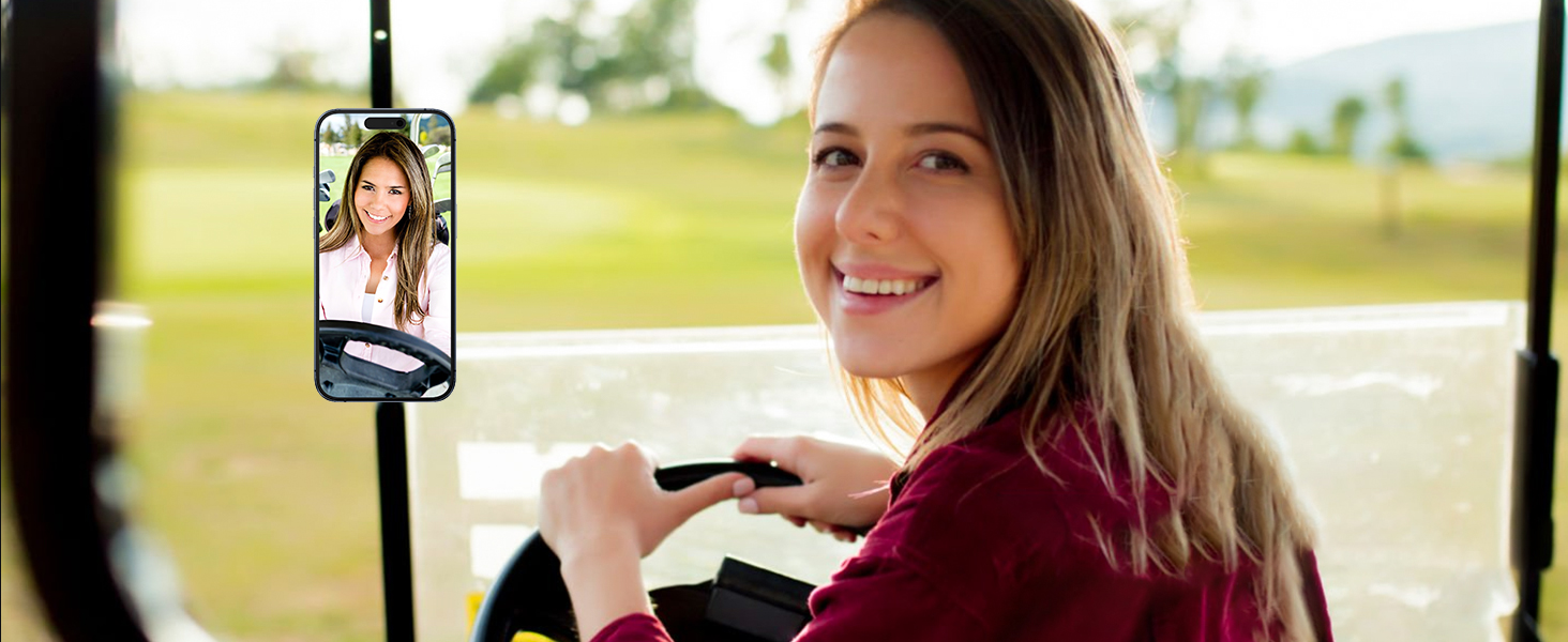 Golf Cart Phone Holder
