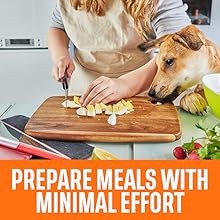 Prepare meals with minimal effort