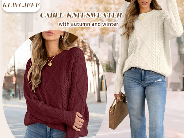 トップス Kitty cable knit tops ANDMARY】Kitty cable knit tops