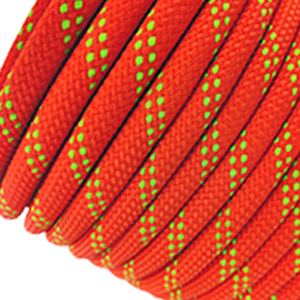 orange static rope
