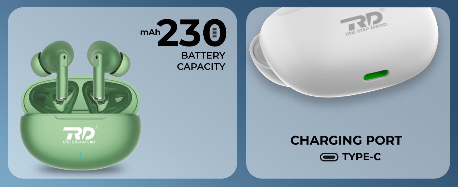 230 mAh Battery Capacity
