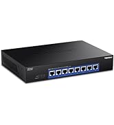 TRENDnet 8-Port 10G Switch, 8 x 10G RJ-45 Ports, 160Gbps Switching Capacity Rack mountable, 10 Gi...