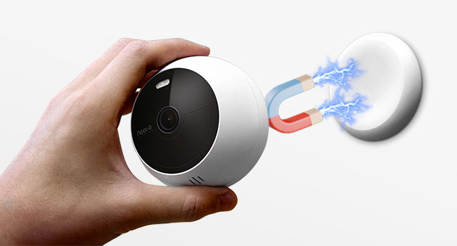 Noorio Security Cameras Wireless Outdoor/Indoor Magnetic