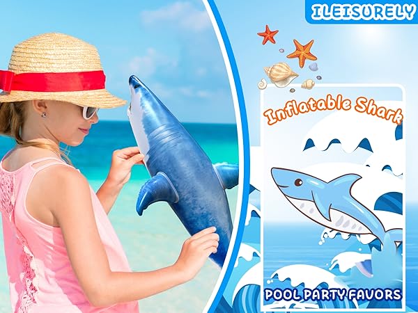 その他 Set of 6 Inflatable SHARKS 60cm / Birthday PARTY DECORATIONS Favours/Decor / by RIN Amazon.com: 3 HUGE Jumbo - 46