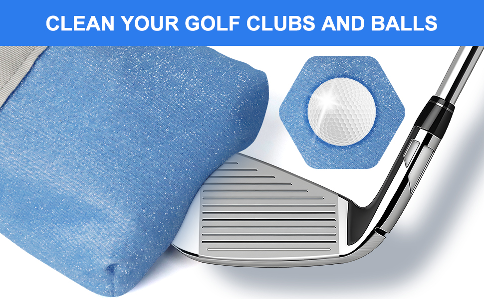 Golfpar Golf Club Cleaning Bag, Waterproof Liner Golf Club
