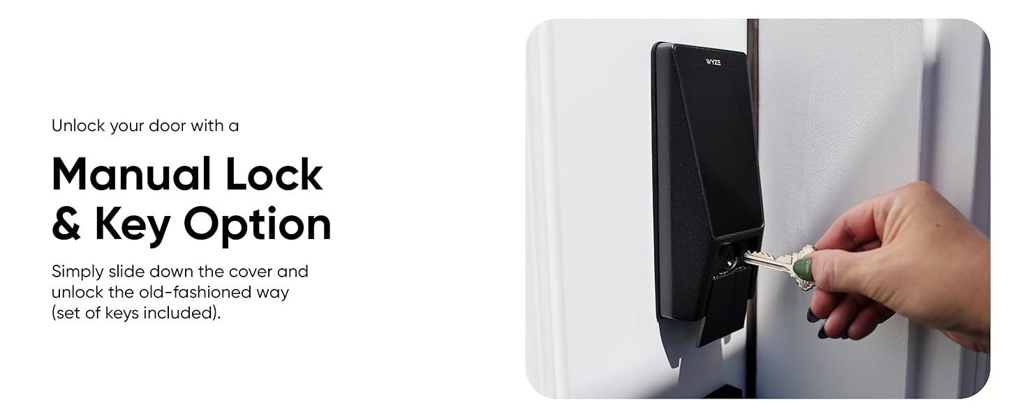 Wyze Palm Lock Manual Key