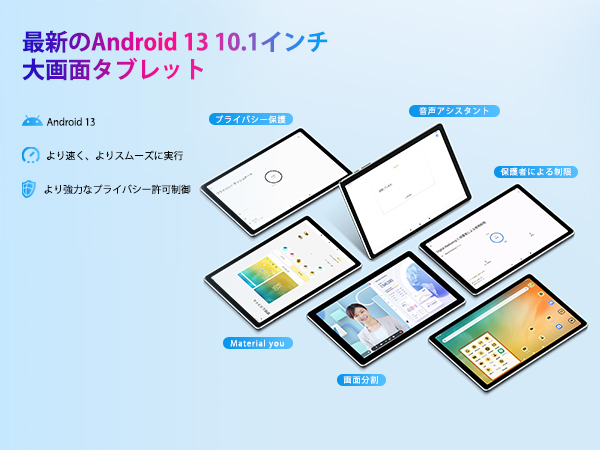 Amazon.co.jp: 【2024 NEW Android 13タブレット 8コアCPU】TPZ