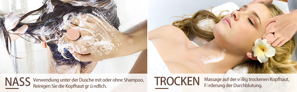 kopfhaut massagebürste