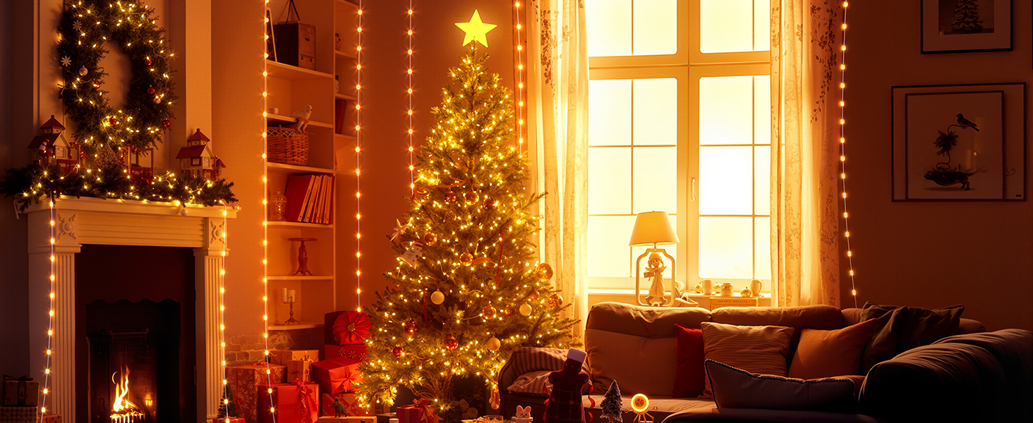 Camping String Lights Outdoor