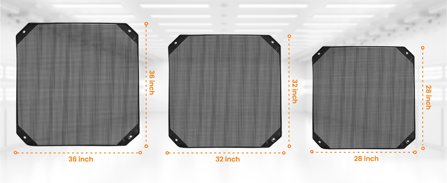 Various Sizes: Ideal Fit for Any AC  Outside Unit