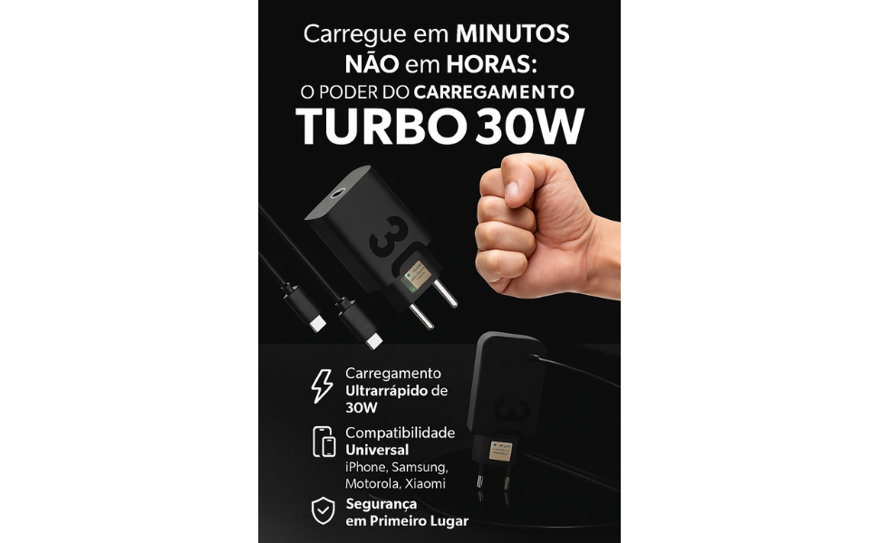 Carregue em Minutos, Não em Horas: O Poder