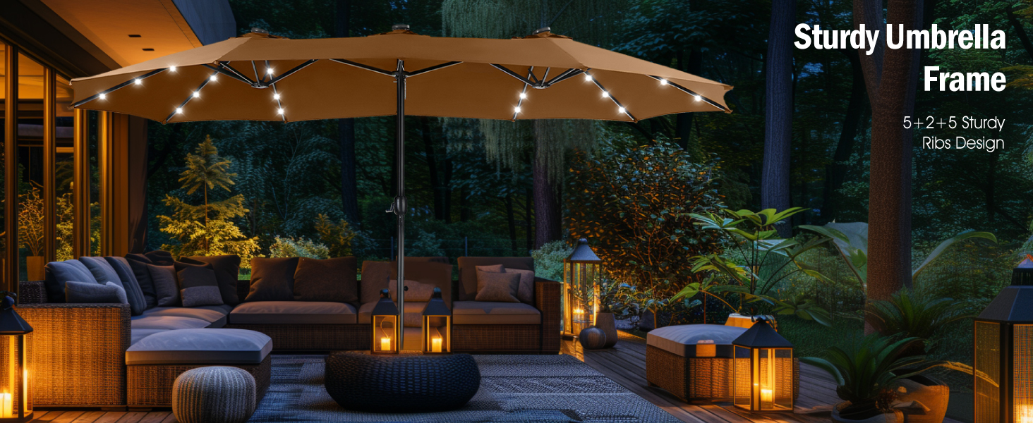 rectangular outdoor umbrella