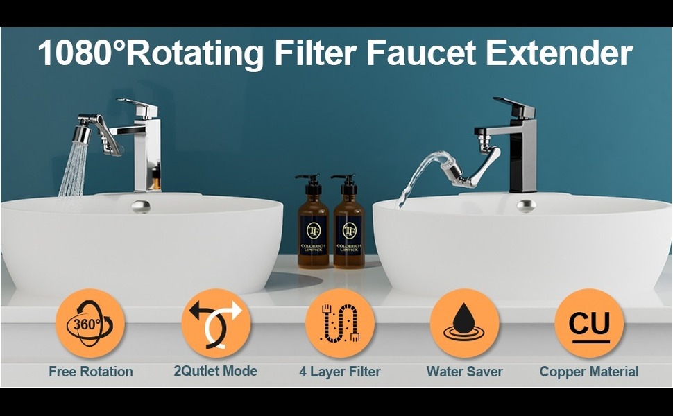 1080°Swivel Faucet