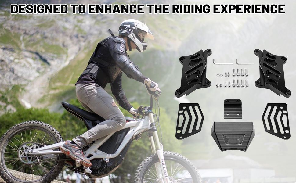 URLWALL Body Seat Suspension Lift Kit, Seat Extenders Subframe Riser for Sur Ron