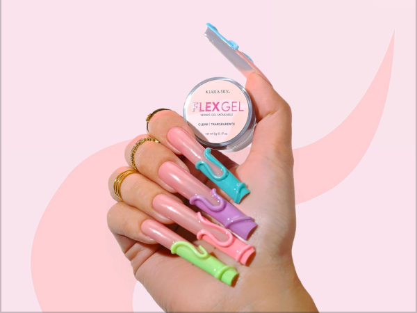 Amazon.com: Kiara Sky Flex Gel - Clear Nail Art Gel for