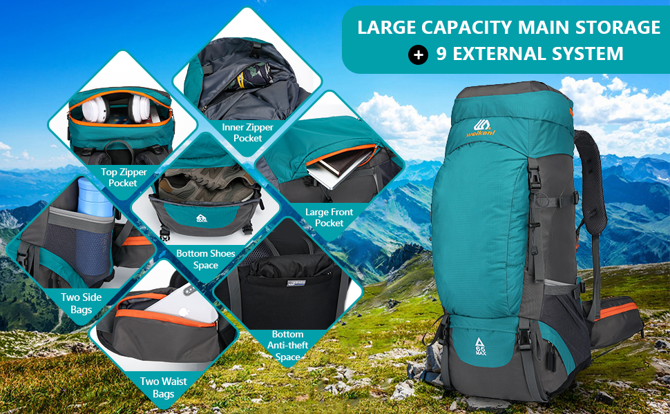 camping backpack