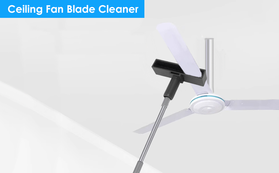 Pssopp Ceiling Fan Blade Cleaner Duster Ceiling Fan Vacuum Attachment Washable Brush