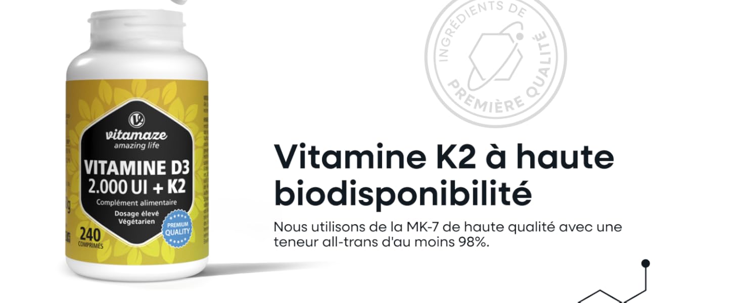 vitamine d3 2000 vitamine k2 mk-7 vitamine solaire