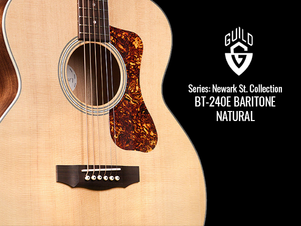 Amazon.com: Guild Guitars BT-240E Baritone Acoustic-Electric