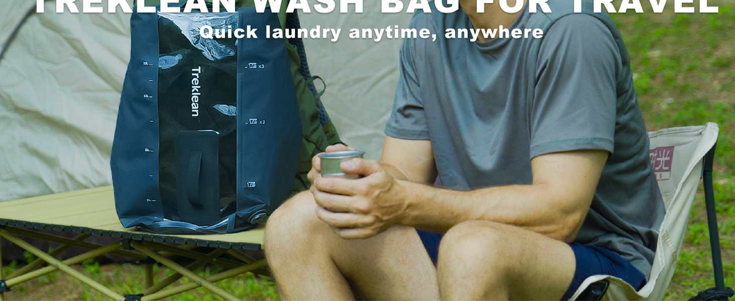 Treklean Wash Bag for Travel