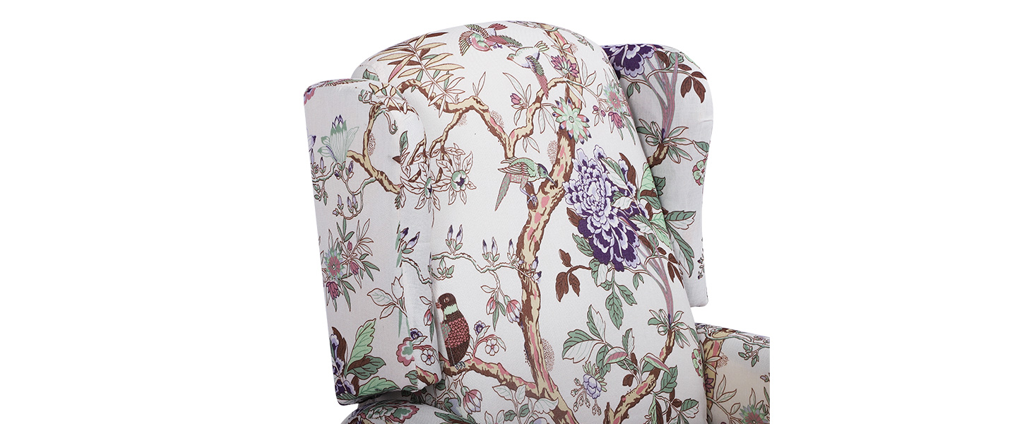 wingback swivel chair