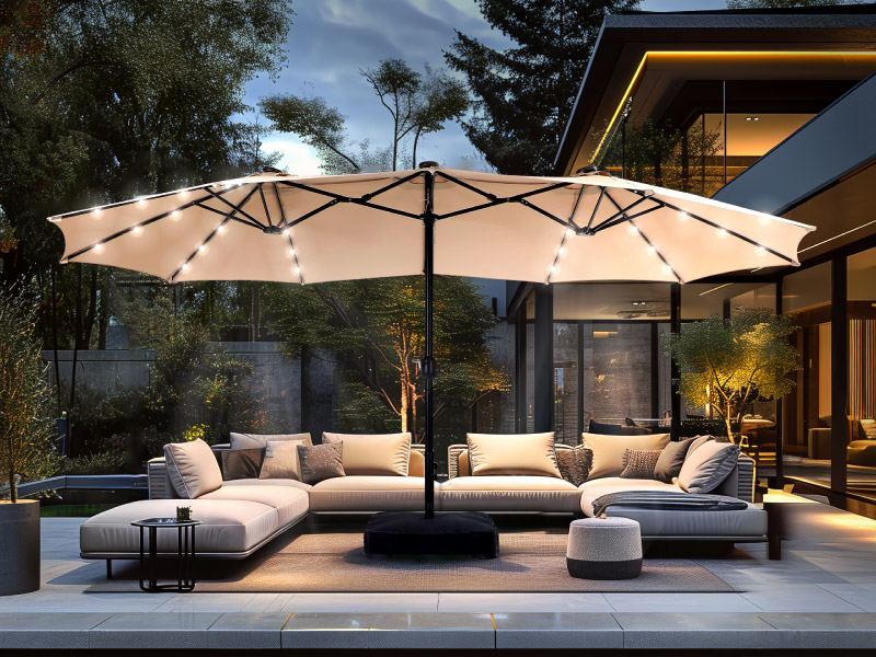 15ft large patio umbrella