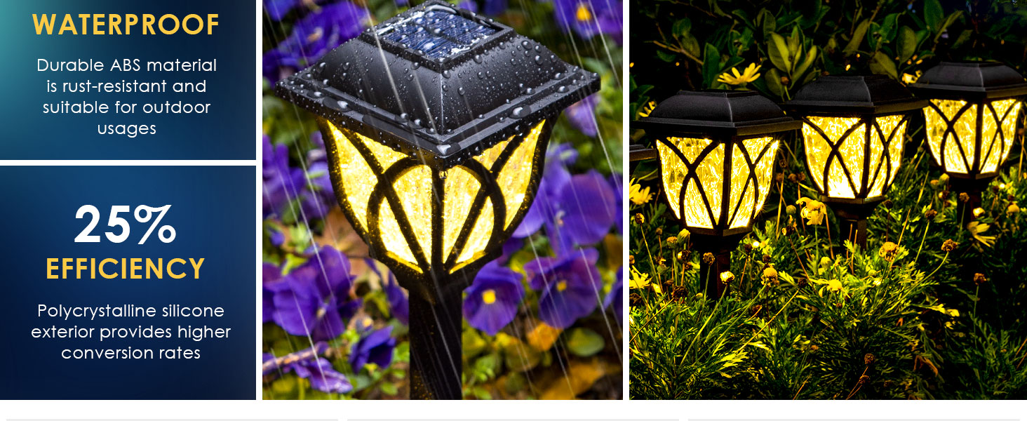 solar garden lights