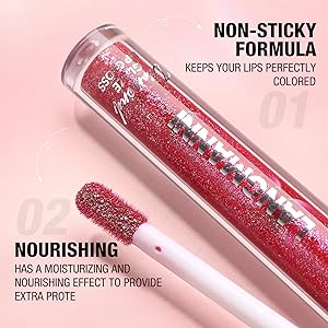 リップグロス MinMin Input lip no.2 INTO YOU Bestsellers - Innovative Lip Mud, Enjoy Ultimate