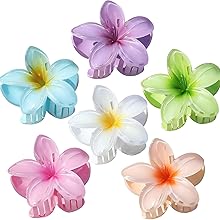 激レア 新品 ハローキティ トロピカル 髪飾り ヘアコーム ハワイ ハイビスカス Amazon | Lekolockハイビスカス 【6 色セット・万能使用