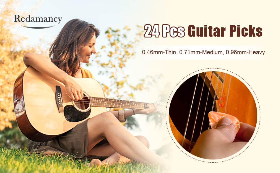 24个吉他拨片