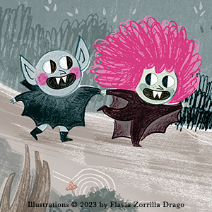Halloween, vampires, self expression, self acceptance, social emotional learning, picture book