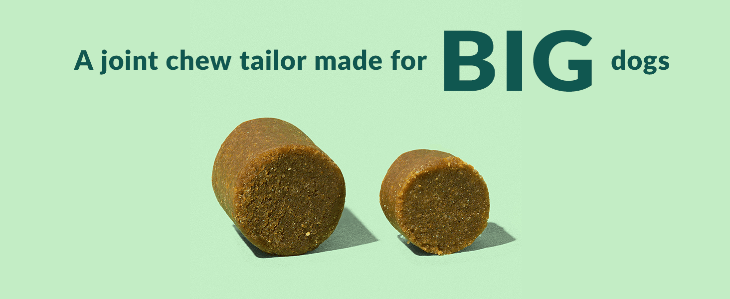 Wuffes Chewable Dog Hip and Joint Supplement for Large Breeds