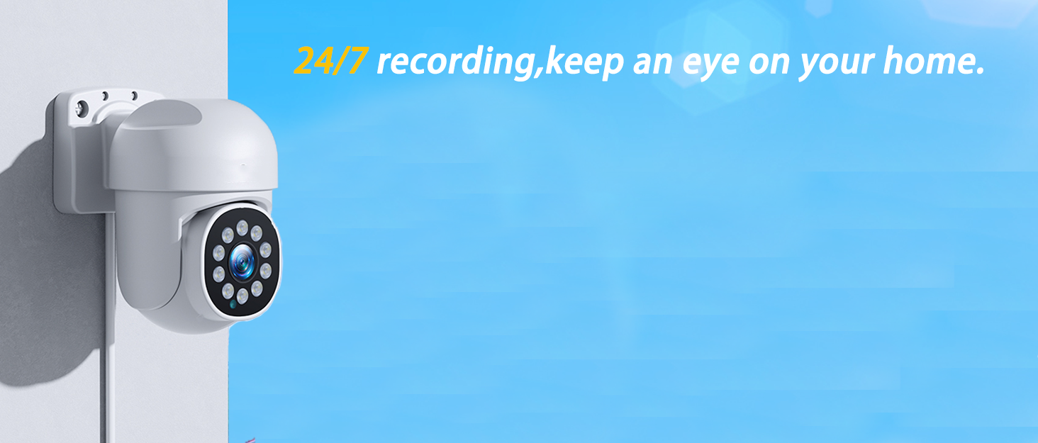 wired security camera system outdoor