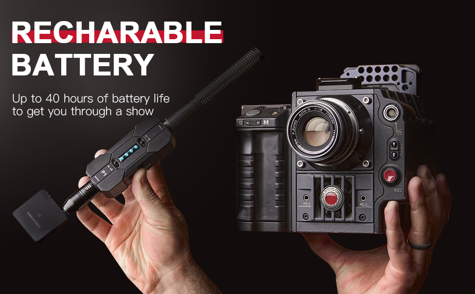 Xvive P1 48V/12V Portable Phantom Power Supply with Rechargeable